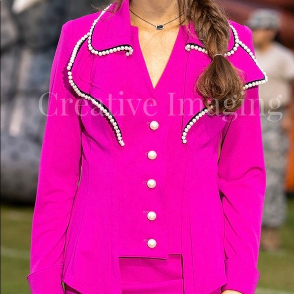 2 piece Homecoming Suit Fuchsia size O - Picture 1 of 3